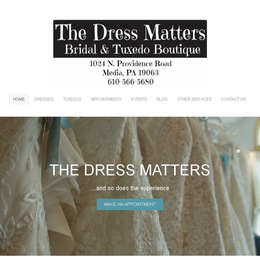 Photo of The Dress Matters, a wedding bridal boutique in Philadelphia