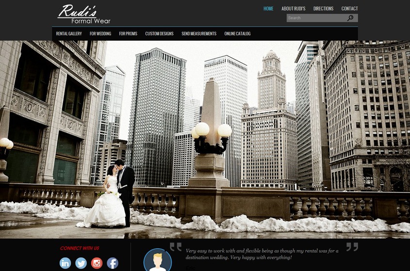 Rudi's Formal Wear wedding vendor photo