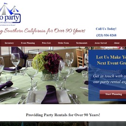 Photo of Pico Party Rents, a wedding rentals in Los Angeles