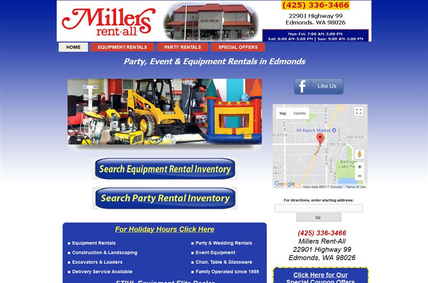 Millers Rent-All wedding vendor photo