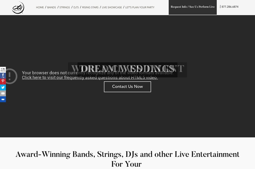 CTO Artists wedding vendor photo