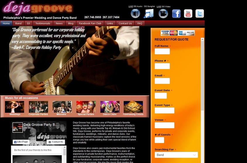 Deja Groove wedding vendor photo