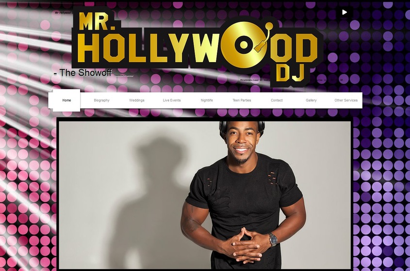 Mr Hollywood DJ wedding vendor photo