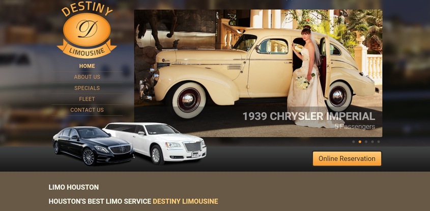 Destiny Limo Houston wedding vendor photo