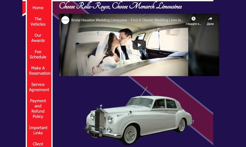 Monarch Limousines wedding vendor photo