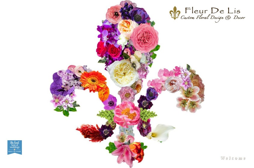 Fleur De Lis Floral wedding vendor photo