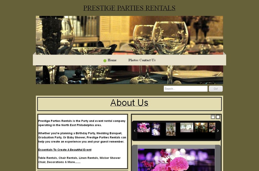 Prestige Parties Rentals wedding vendor photo