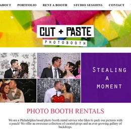Photo of Cut Paste Photo Booth, a wedding photo booth in Philadelphia