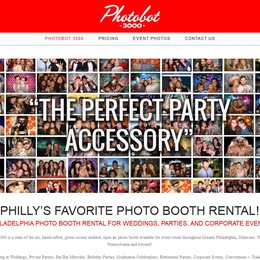 Photo of Photobot 3000, a wedding photo booth in Philadelphia