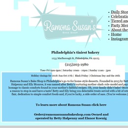 Photo of Ramona Susan's Bake Shop, a wedding cake bakery in Philadelphia