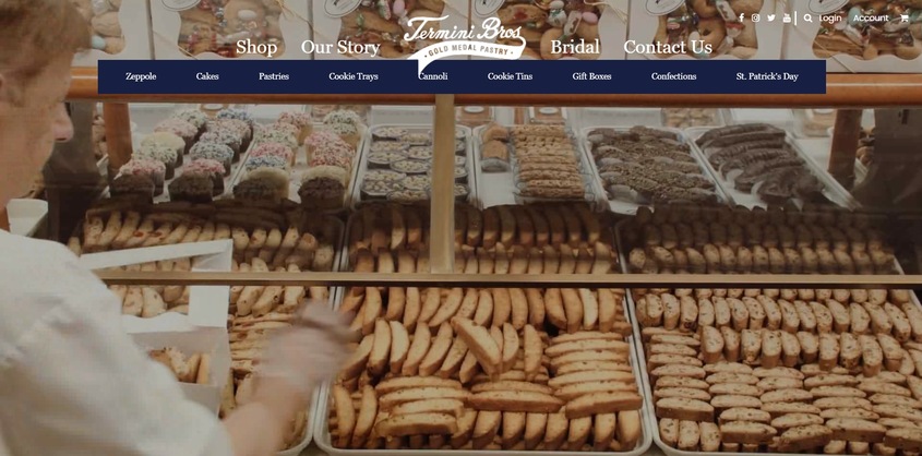 Termini Brothers Bakery wedding vendor photo