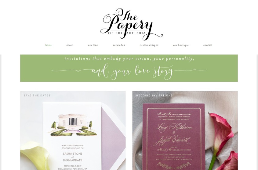 The Papery wedding vendor photo