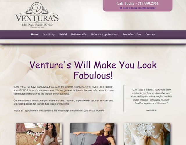 Ventura's Bridal Fashions wedding vendor photo