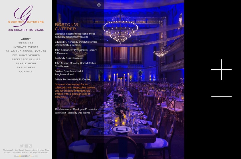 Gourmet Caterers wedding vendor photo