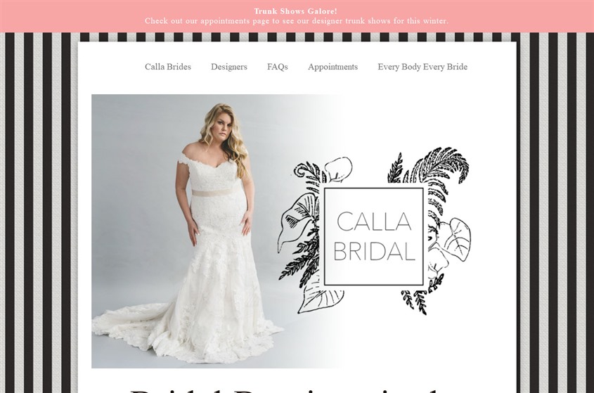 Calla Bridal wedding vendor photo