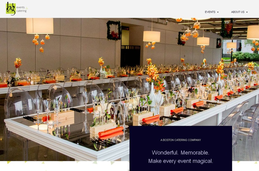 BG Events & Catering wedding vendor photo