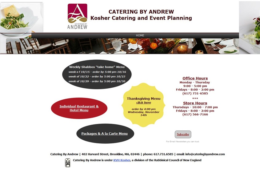 Catering By Andrew wedding vendor photo