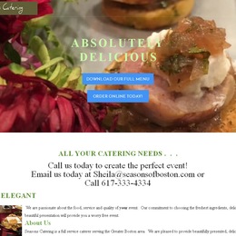 Photo of Seasons Catering, a wedding caterer in Boston