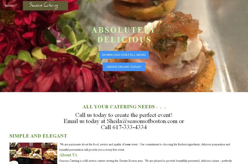 Seasons Catering wedding vendor photo
