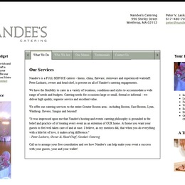 Photo of Nandee's Catering, a wedding caterer in Boston