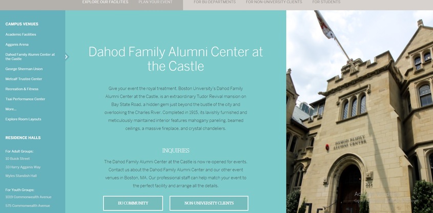 Boston University The Castle wedding vendor photo