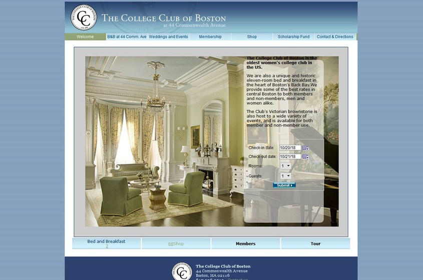 The College Club of Boston wedding vendor photo