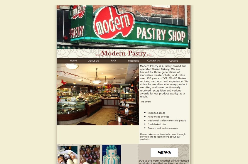 Modern Pastry Shop wedding vendor photo