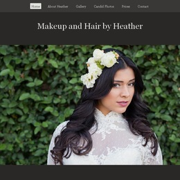 Photo of Makeup And Hair By Heather, a wedding hair and make-up artist in Houston