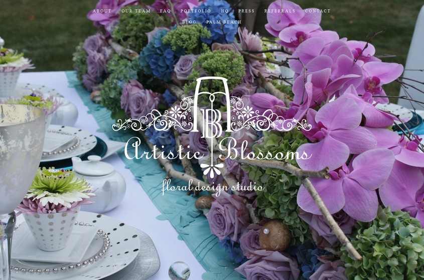 Artistic Blossoms Floral Design Studio wedding vendor photo