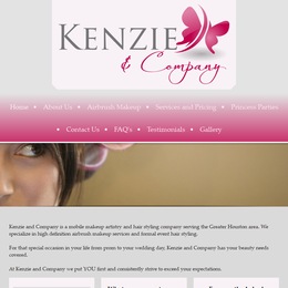 Photo of Kenzie And Company, a wedding hair and make-up artist in Houston