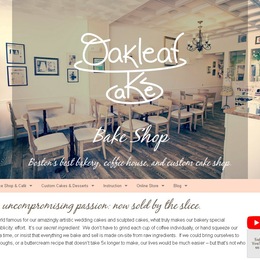 Photo of Oakleaf Cakes Bake Shop, a wedding cake bakery in Boston