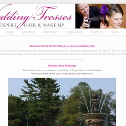 Photo of Wedding Tresses, a wedding hair and make-up artist in Boston