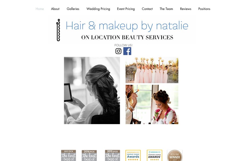 Hair & Make-up by Natalie wedding vendor photo