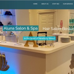Photo of Aluna Salon, a wedding hair and make-up artist in Boston