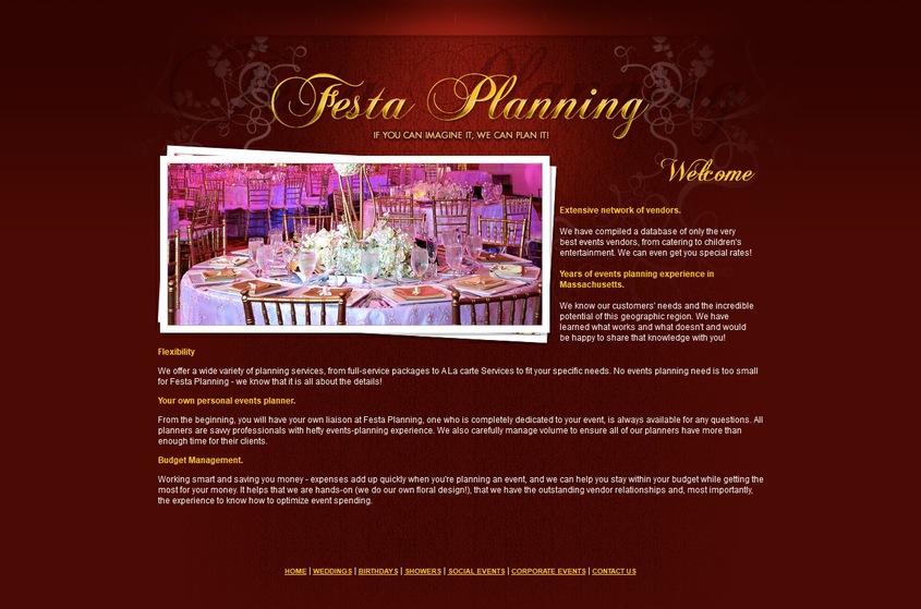 Festa Planning wedding vendor photo