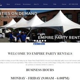 Photo of Empire Party Rentals, a wedding rentals in Boston