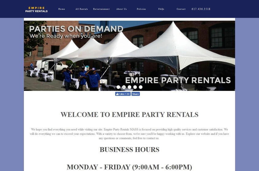 Empire Party Rentals wedding vendor photo