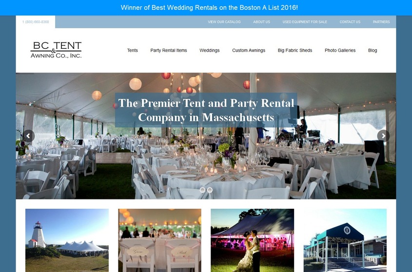 BC Tent & Awning wedding vendor photo