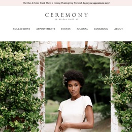 Photo of Ceremony Boston, a wedding bridal boutique in Boston