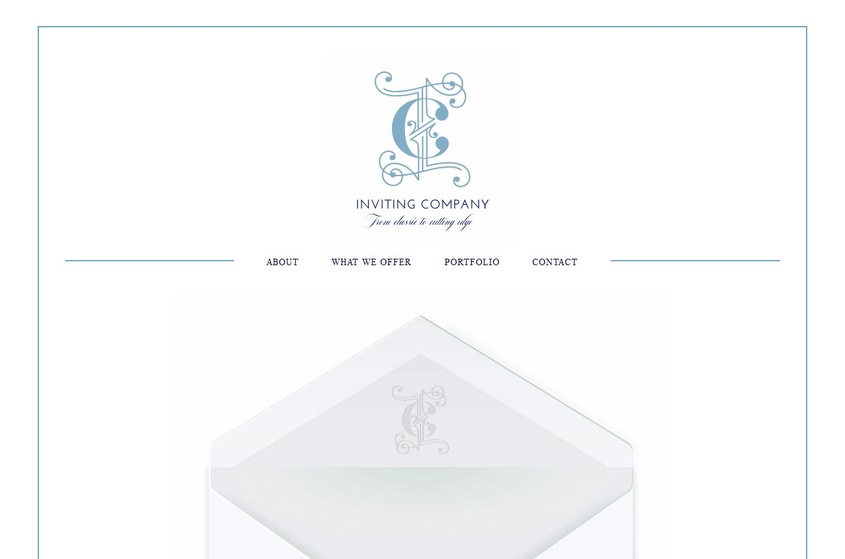 Inviting Company wedding vendor photo