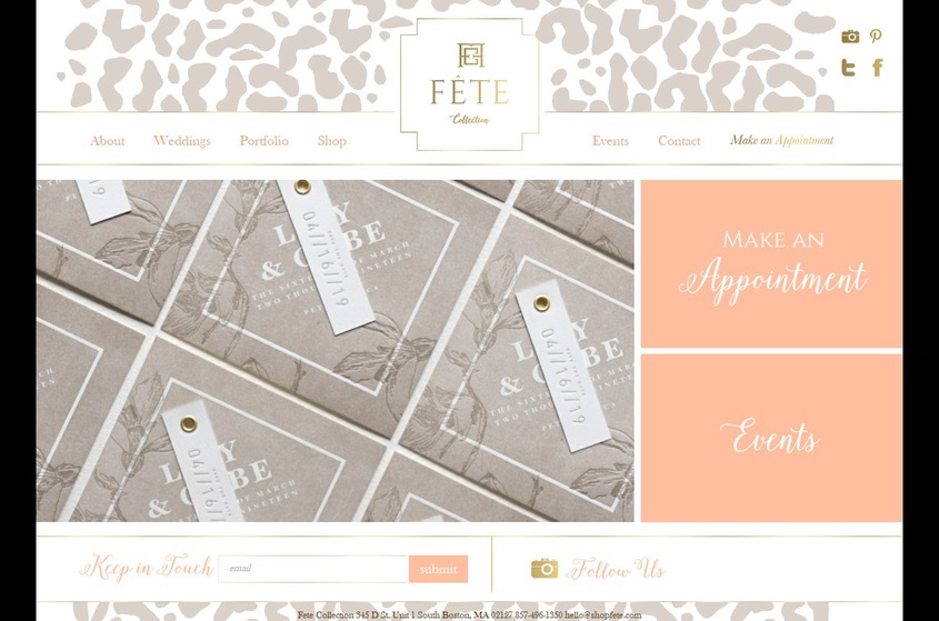 Fete Collection wedding vendor photo