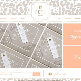 Photo of Fete Collection, a wedding stationery in Boston