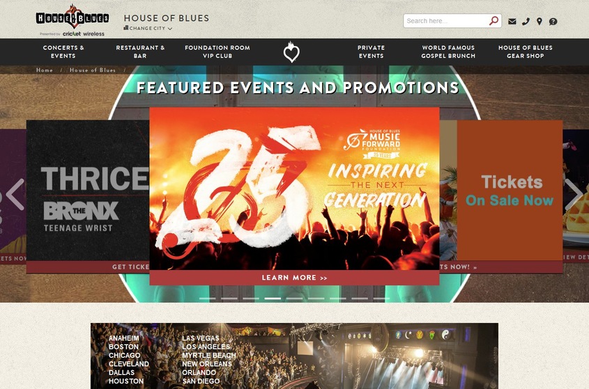 House of Blues Boston wedding vendor photo