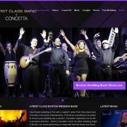 Photo of First Class Band And Concetta, a wedding live music in Boston