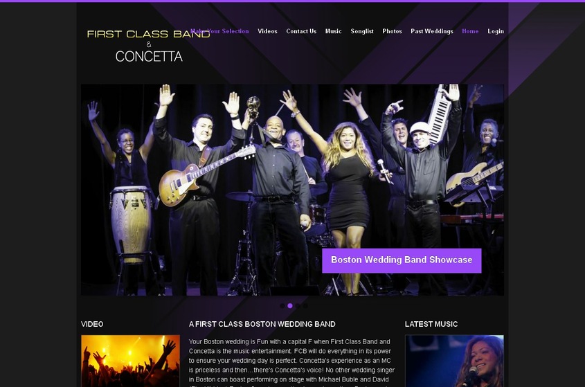 First Class Band and Concetta wedding vendor photo
