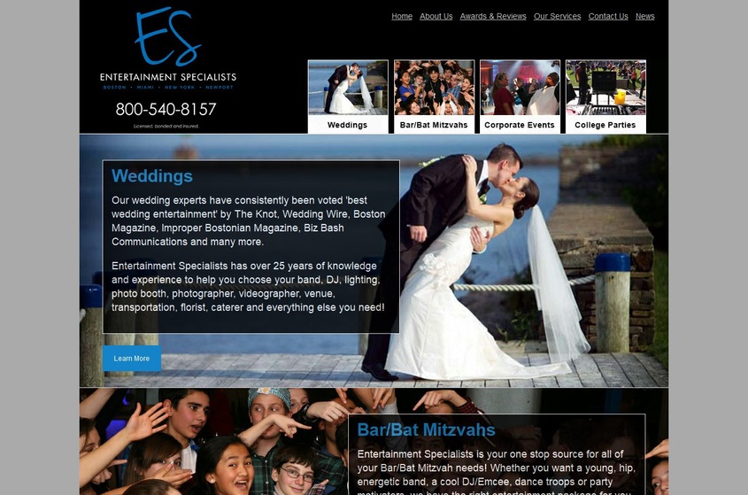 Entertainment Specialists wedding vendor photo