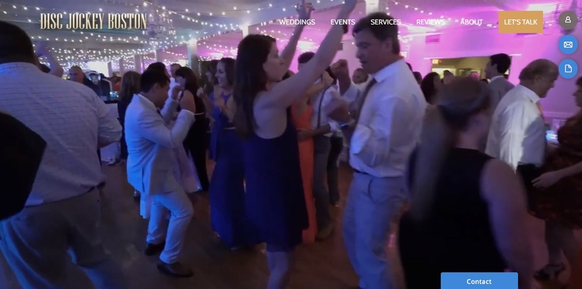 Disc Jockey Boston wedding vendor photo