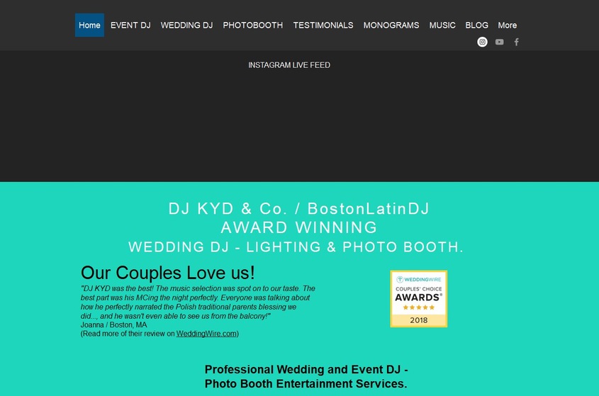 DJ Kyd and Co wedding vendor photo