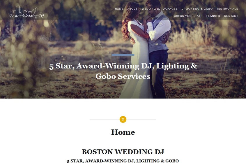 Boston Wedding DJ wedding vendor photo