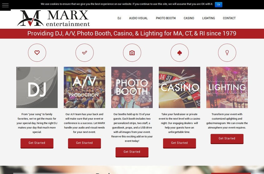 MARX Entertainment wedding vendor photo